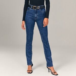 Abercrombie & Fitch Curve Love Jeans 90s slim straight ultra high rise